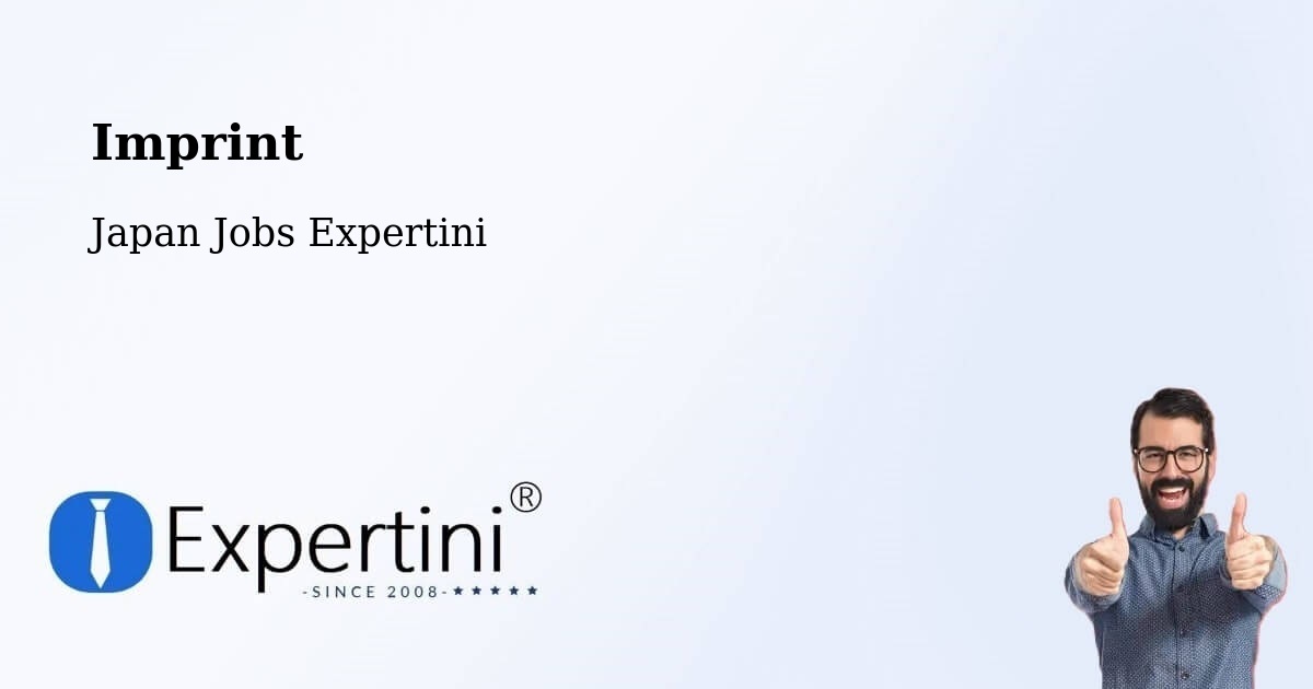 Imprint – Nirasaki Shi - Japan Jobs Expertini